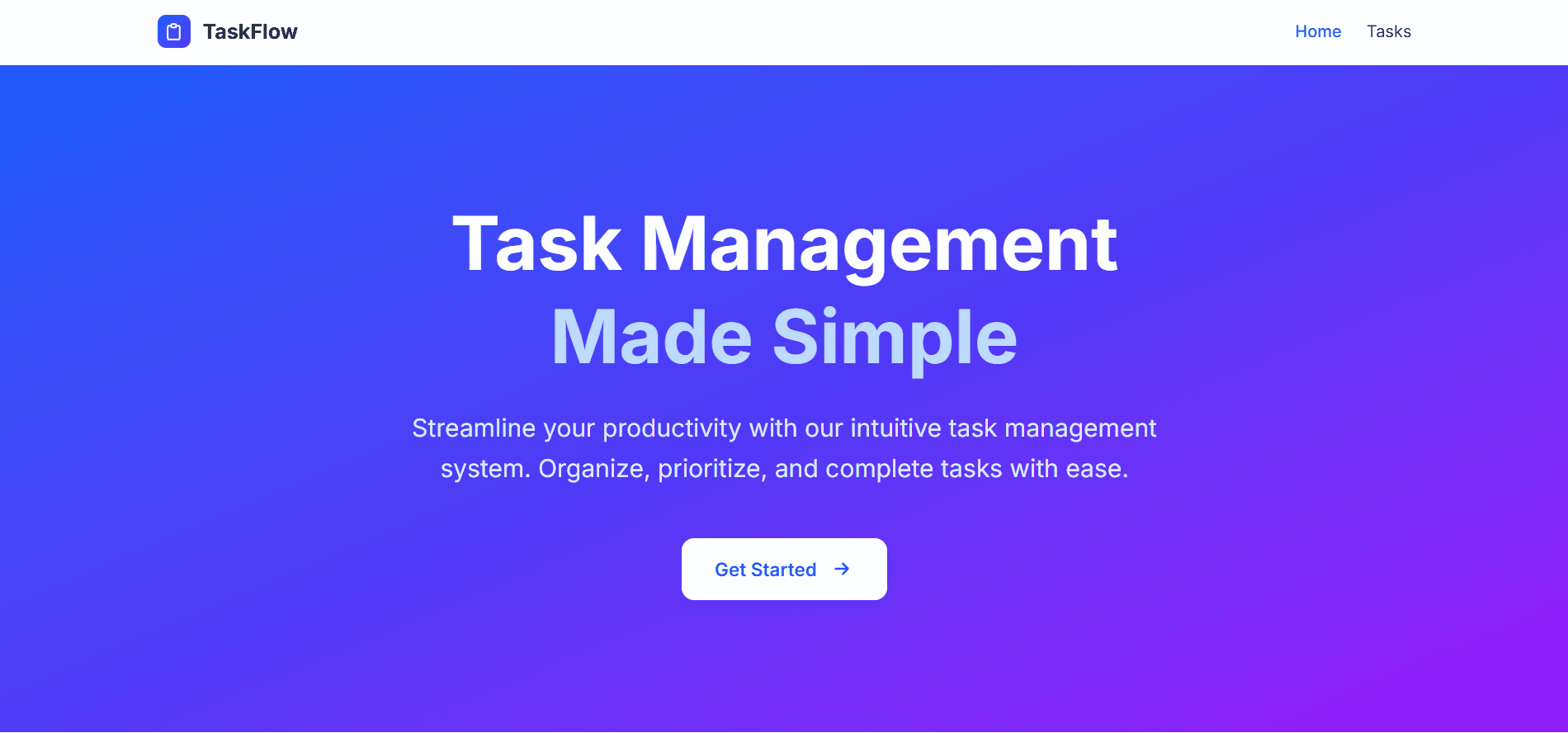 TaskFlow: Modern Task Management App